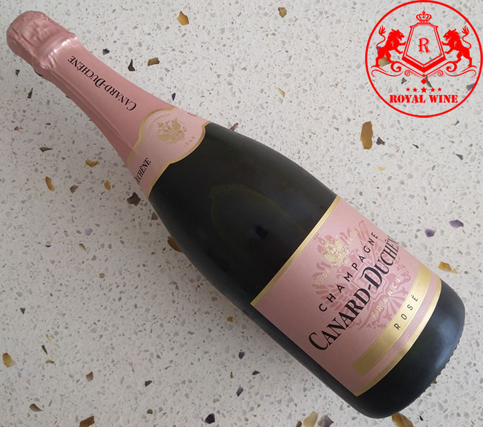 Ruou Champagne Canard Duchene Rose3