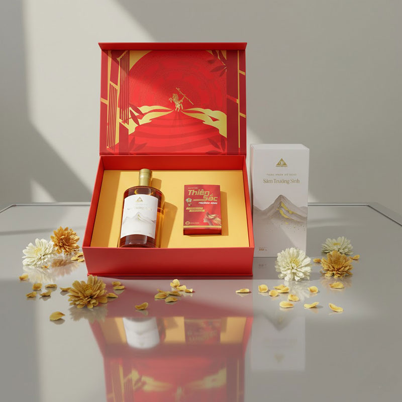 Quà Biếu Rượu Sâm Trường Sinh